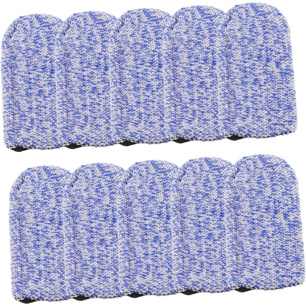 Hkhbjs 10Pcs Reusable Cut Thumb Finger Gloves Household Garden Diy Convenient Finger Cots Wear-Resistant Protectors