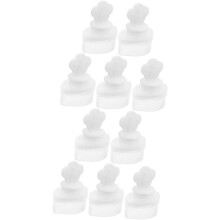 Lot de 10 bouchons de rechange étanches pour bouillottes