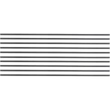 Tiges de graphite (10 pièces) - Bâtonnets de carbone résistants à la chaleur pour laboratoire et bijouterie