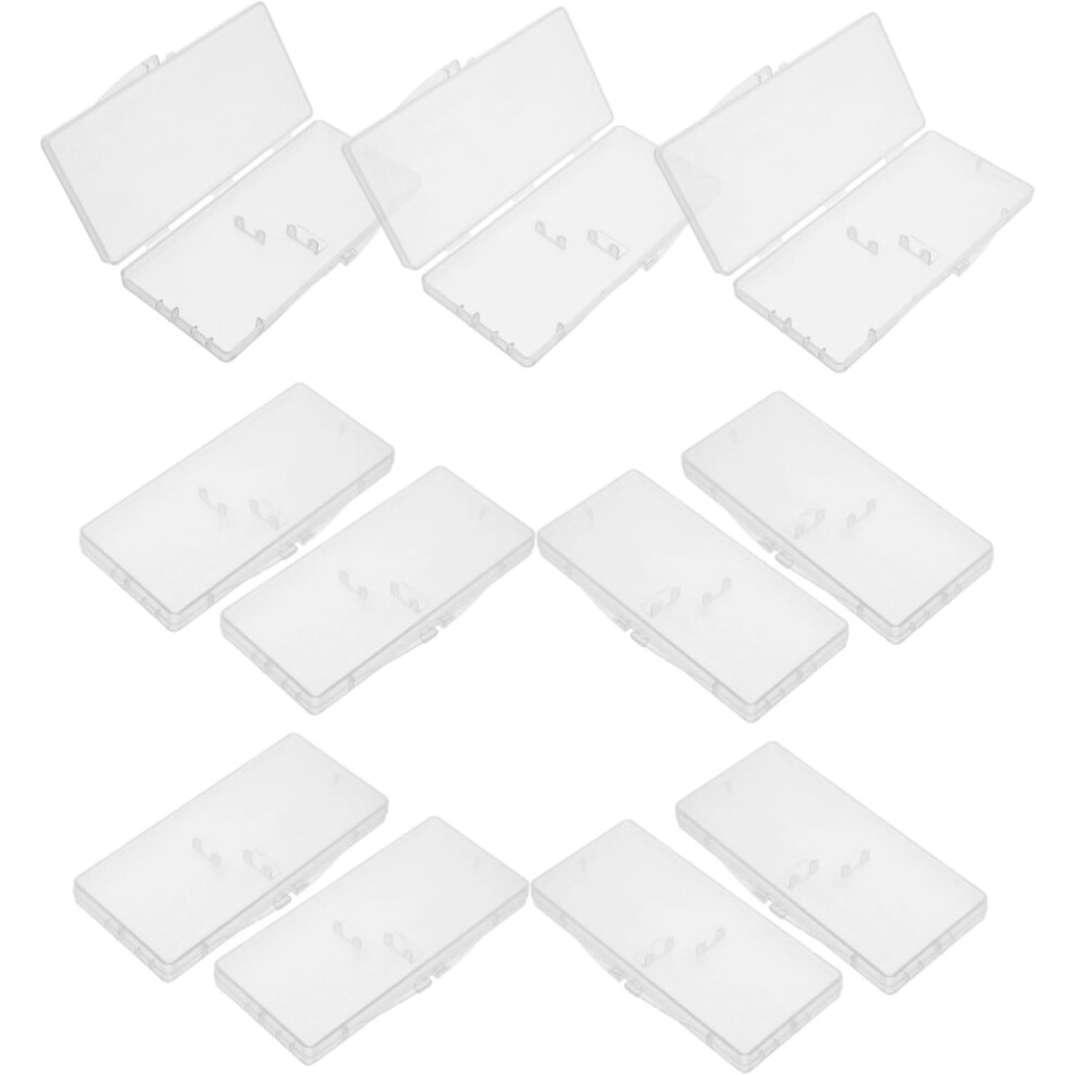 Hkhbjs 10Pcs Interdental Brush Storage Box Bath Box For Dental Floss Toothbrush Holder