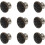 10 boutons pour jeans et pantalons, style simple, à monter soi-même. 1