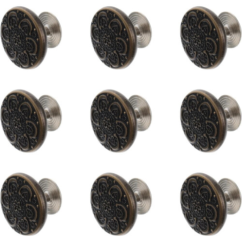 10 boutons pour jeans et pantalons, style simple, à monter soi-même.