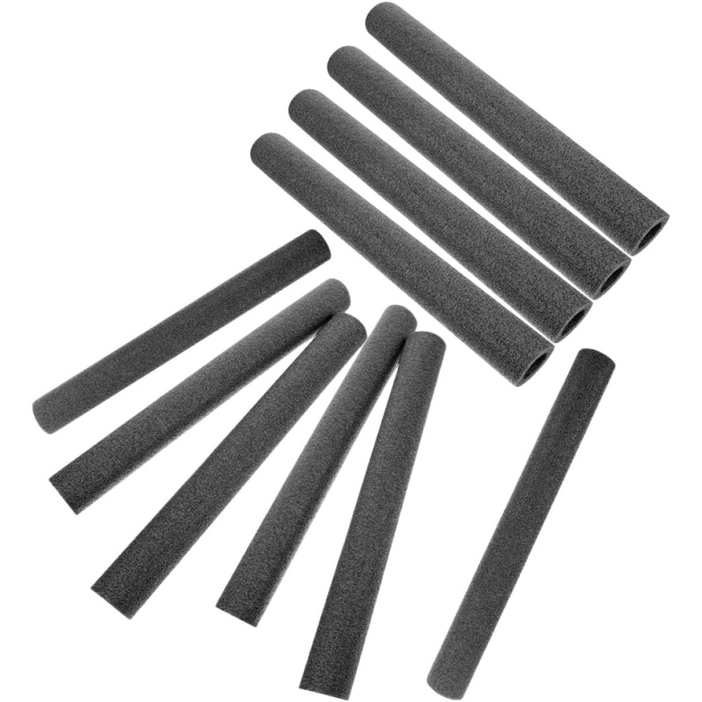 10Pcs Black Pe Foam Pipe Insulation Sleeves For Energy Efficiency And Easy Installation 5455468316128