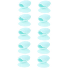 10 fundas protectoras de silicona para pinceles de labios, ideales para aplicar bálsamo labial, para viajes y uso diario.