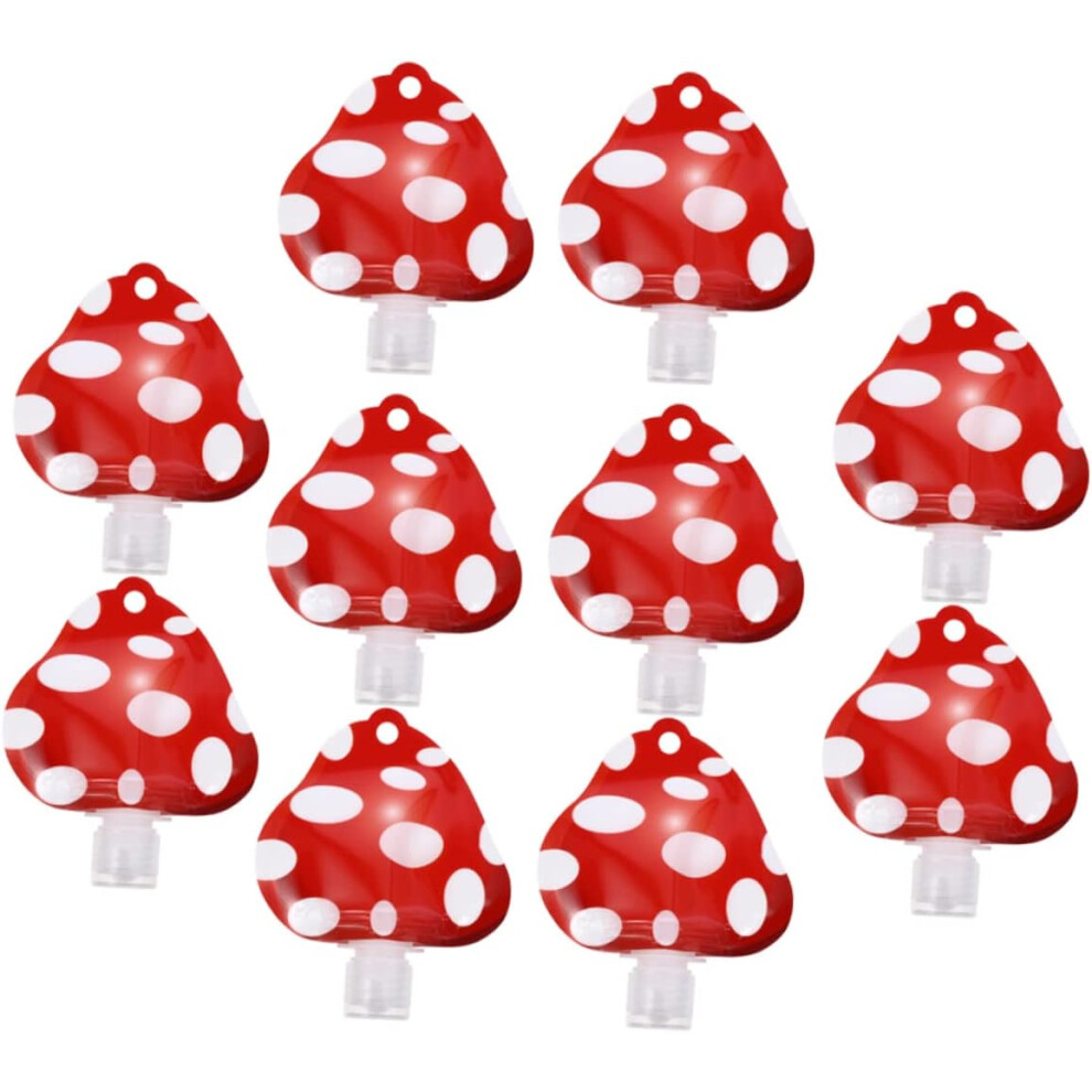 Hkhbjs 10Pcs Portable Lotion And Shampoo Travel Dispenser Bottles Squeezable Containers