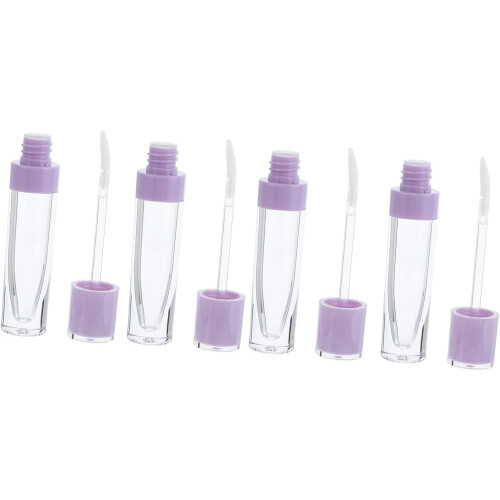 10 τεμάχια DIY άδειοι σωλήνες lip gloss με ράβδο, ελαφριά φορητά δοχεία κραγιόν