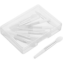 10-teiliges Silikon-Lippenpinsel-Set mit Maskenpinsel, Lippenbalsam-Applikator und Lippenstift-Werkzeug – inklusive Reiseetui