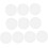 10pcs 50mm Convex Optical Glass Lenses for Physics Experiment Teaching Science Demonstration Tools 1