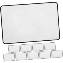 10pcs página completa folhas de lupa da página do livro lente óptica de Fresnel do PVC marcador