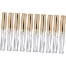 10 Stück leere Lippenpflege-Tuben, Lippenbalsam-Tuben, zylindrische Lipgloss-Tuben (Großpackung)