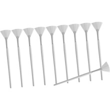 Lot de 10 pinceaux applicateurs pour masque facial, pinceaux éventail à poils doux