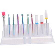 Cabezal de limado de uñas, brocas para taladro de uñas, herramienta de pulido para manicura.