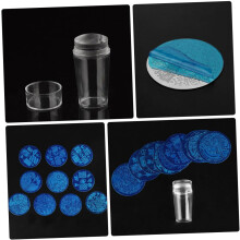Maniküre-Stahlplatten, DIY-Nagelstempelvorlagen, Maniküre-Stempelplatten für Nagelkunst-Sets