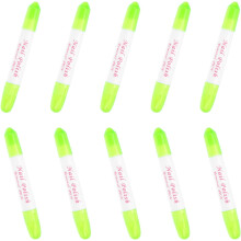 Nail Polish Remover Pen 10pcs Manicure Using Pen Nail Art Correction Tool at Home and Salon Random Color