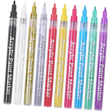 Nail Art Pens 10pcs Manicure DIY Painting Tools Gel Polish Nail Line Drawing Pens para mulheres meninas e uso do salão em casa