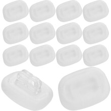 10 Paar Silikon-Nasenpads für Jungen und Mädchen, weiche Nasenpads zum Andrücken für Brillenbrücken