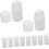 10pcs Refillable Lotion Pump Bottles Vacuum Dispenser 1