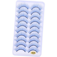 10 Paar natürliche Halloween-Künstliche Wimpern – realistische, weiche und komfortable Wimpern