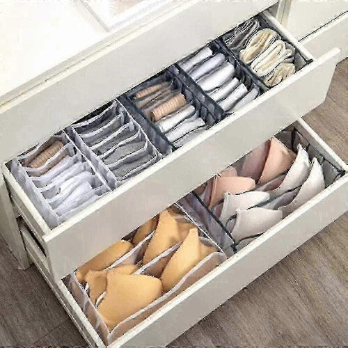 Set organizer per biancheria intima - organizer pieghevole per cassetti da donna 1
