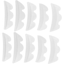 10 Paar Wimpernwelle-Pads, halbtransparente Silikon-Lifting-Stäbchen für alle Augenformen, leicht