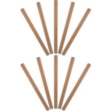 Braune Pappröhren zur Aufbewahrung von Kunstwerken, 1,5 Zoll x 12 Zoll, 10 Stück