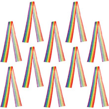 Polyester regnbuebånd Pride-båndforsyning for likestillingsarrangementer, paradefester, håndverk og feiringer