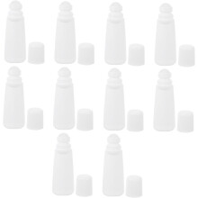 10pcs Essential Oil Refillable Bottles Pe Plastic Smooth Bottles for Aromatherapy Travel