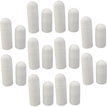 20 leere Rollflaschen für ätherische Öle, ideal für Reise-Kosmetikartikel und Parfüm.