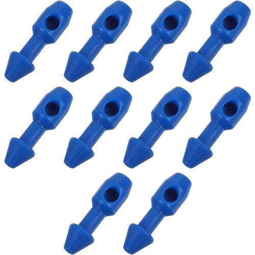 Spearfishing Wear-Resistant Plastic Tool Set 10pcs Rubber Band Inserts