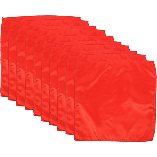 10 Stück Polyester-Servietten, quadratisch, elegant und luxuriös