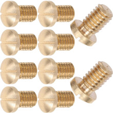 10 stuks saxofoonschroeven, reparatieonderdelen voor koperblaasinstrumenten, geschikt voor altsaxofoon en andere houtblaasinstrumenten. Betrouwbaar.