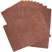 10 Stück A4 Glitzer-Bastelschaumstoffplatten, dickes einseitig bedrucktes Schaumstoffpapier