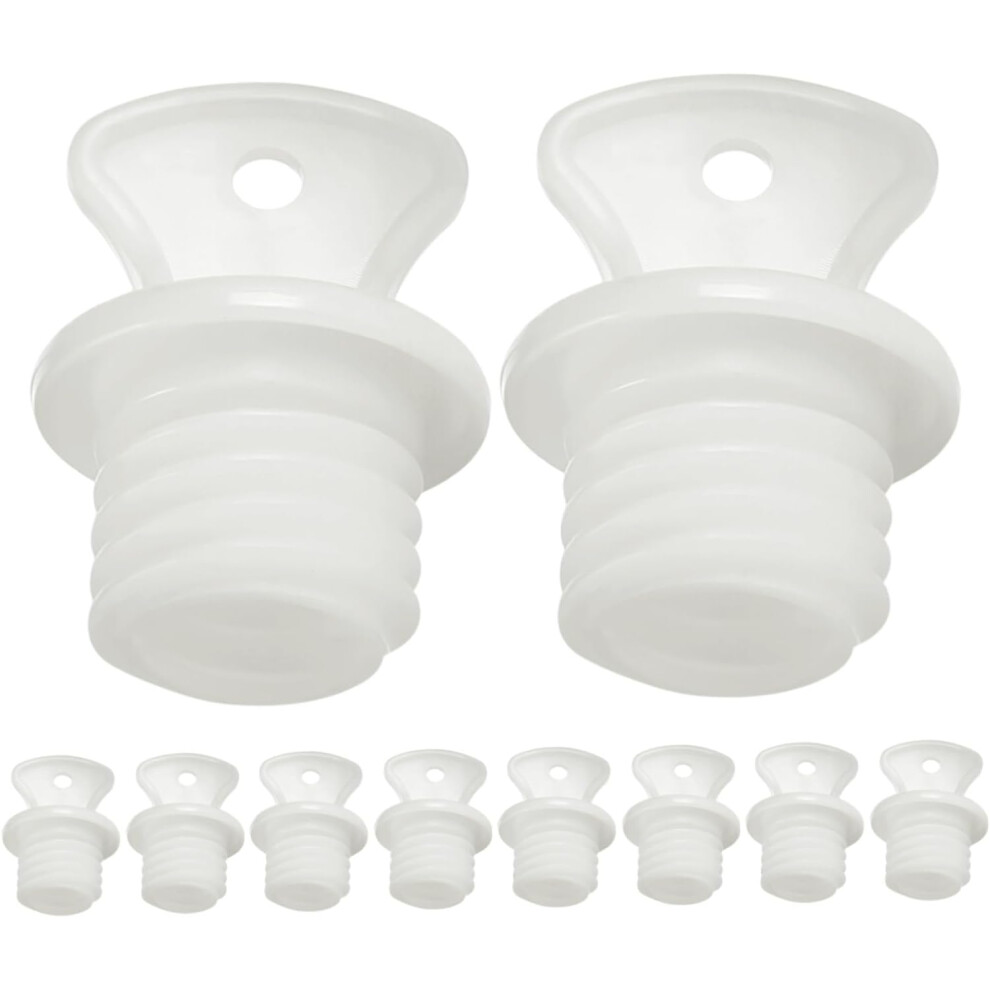Hkhbjs 10Pcs High-Temperature Resistant Rubber Hot Water Bottle Stopper Plugs Leakproof Replacement Sealing Caps