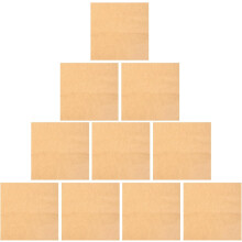 10 Blatt Keramikpapiermatte, professionelles Papierblatt, Holzschliffmaterial, vielseitig einsetzbar