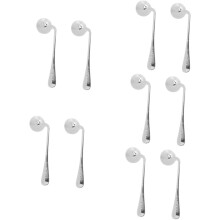 10 piezas de utensilios para personas mayores, vajilla práctica y adaptable, cuchara ergonómica portátil