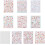 10 stuks nagelstickers in kerststijl 1