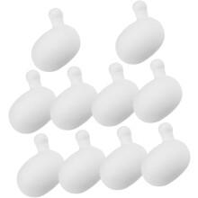 10 Stück Quetschball-Einsätze aus weichem Gummi (Ersatzteil)