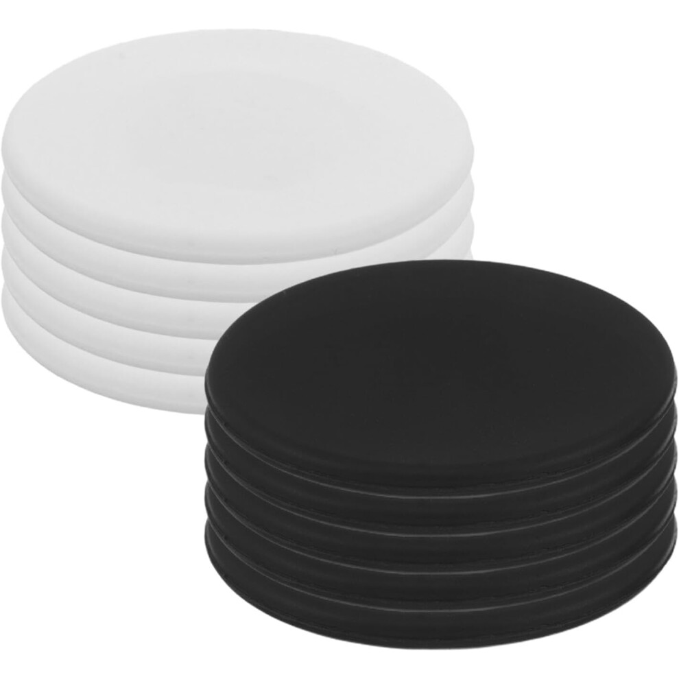 Hkhbjs 10Pcs Stethoscope Protective Silicone Covers, Universal Diaphragm Caps With Chestpiece Shields