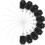 Lot de 10 embouts de rechange pour flacons de parfum Caliber 1