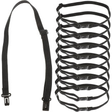 10 stuks elastische strikbandjes, verstelbare bandjes, comfortabele bandjes voor feestelijke strikken.