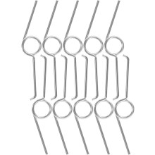 Substituição de molas torsionais de fio 10pcs para mecanismo tampa de lata de lixo molas de compressão mecânicas