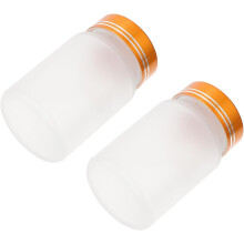 10pcs 75ml Conjunto de 5 e 5 pequenos recipientes de medicina congelados para armazenamento doméstico e viagem