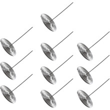 10 Stück Edelstahl-Teekannen-Ausgusssiebe mit gesunder Filterwirkung, schlichtes und elegantes Design