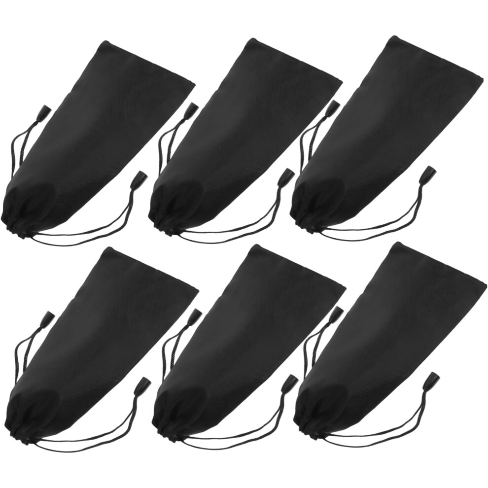 Hkhbjs 10Pcs Glasses Cuff Storage Bag Soft Drawstring Eyeglass Pouch For Travel Sunglasses Case Cleaning Bag