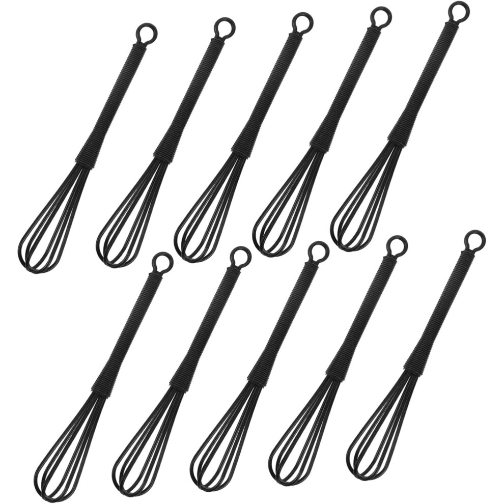 Hkhbjs 10Pcs Hair Dye Blender Mini Whisks Plastic Mixer Tool For Blending And Stirring Hair Dyeing Tools