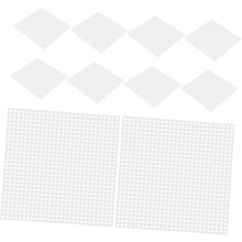 10 Stück Kunststoff-Perückenhaken-Netzbeutel-Kartenhalter für Haar-DIY-Zubehör, Bastelnetz