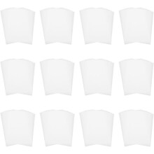 100 Blatt durchscheinendes Pergamentpapier für Zeichnungen, Skizzen und Bastelarbeiten