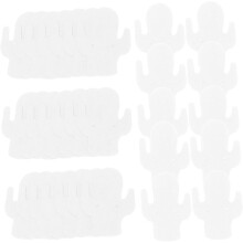 100 Stück kaktusförmige Schmuckkarten aus Kraftpapier, Ohrringhalter-Präsentationskarten