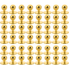 100 boutons en plastique de taille moyenne pour uniforme de chef, destinés à la confection de loisirs créatifs.
