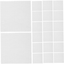 100 einzeln verpackte Mikrofasertücher zur Brillenreinigung für Brillengläser und Schmuck